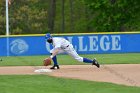 Baseball vs CGA  Wheaton College Baseball vs Coast Guard Academy during game one of the NEWMAC semi-finals playoffs. - (Photo by Keith Nordstrom) : Wheaton, baseball, NEWMAC
